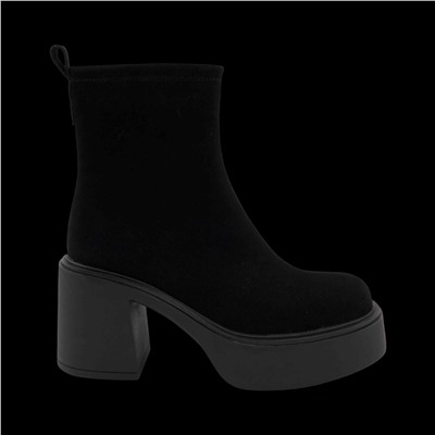 Ботинки из натуральной кожи Р-121-3 черные