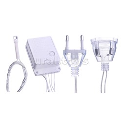 Электрогирлянда 9м, 100 ламп, холодный