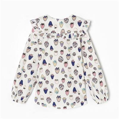 Рубашка детская KAFTAN «Ягоды», размер 30 (98-104 см)