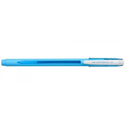 Ручка шариковая SX-101-07FL "Jetstream 101" синяя 0.7мм голубой корпус (138587) Uni Mitsubishi Pencil