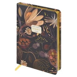 Ежедневник недатированный А5+ 240 стр. "Ночные цветы" 3-744/04 Bruno Visconti