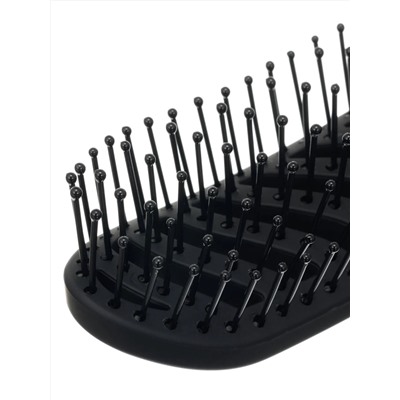 Dewal Щетка для укладки вогнутая продувная / BR69539 Black, черный 1516