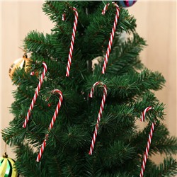 Украшение на ёлку "Леденцы-Трости" акриловые 15 см., набор 6 штук