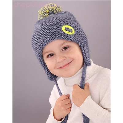 18-86-L Шапка для мальчика флис (46-48)