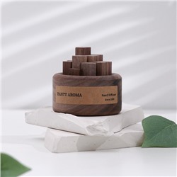 Набор деревянный диффузор Hantt Aroma, жасмин, с эфирным маслом 10 мл, в коробке