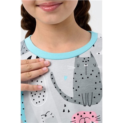 Пижама с брюками Счастье начес футер детская НАТАЛИ, 1209292