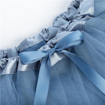 Юбка трёхслойная «Крошка Я», 17×19 см, синяя