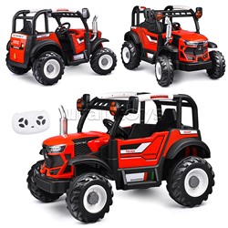 Электромобиль U023426Y 12V4.5A с двойным приводом, красный сломана передняя стойка не работают фары