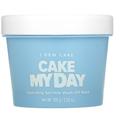 I Dew Care, Cake My Day, увлажняющая смываемая маска для лица, 100 г (3,52 унции)