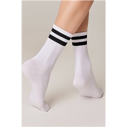 CONTE ACTIVE Хлопковые носки с яркими полосками из люрекса CONTE ELEGANT, 970903