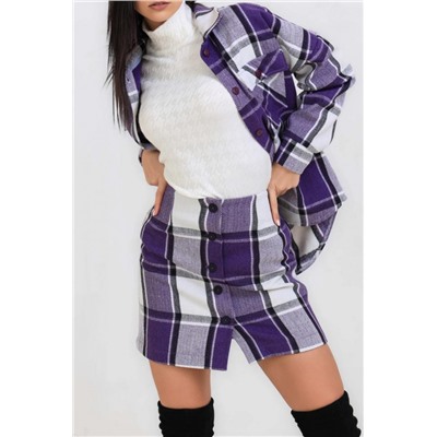 Юбка 3201 (Фиолетовый)