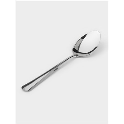 Набор столовых ложек Доляна «Оптима», длина 19 см, набор 12 шт., нержавеющая сталь, серебристый