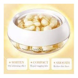 SADOER Крем сыворотка для лица в капсулах с витамином C, 30 шт.