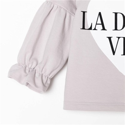 Свитшот для девочки KAFTAN «Amore», размер 30 (98-104)