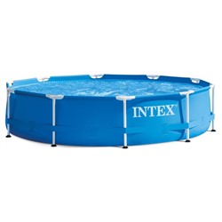 УЦЕНКА Бассейн каркасный Metal Frame 305×76 см (в комплекте: насос с фильтром 220V) 28202NP 109193