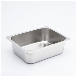 Гастроёмкость 1/2 Hanna Knövell, 100 мм, 32.5×26.5×10 см, толщина 0.6 мм, нержавеющая сталь