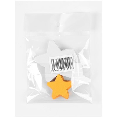 Декор «Звезда» цвет серебро, золото 2 размера, фоам глиттер 5 и 3 см, набор 10 шт.