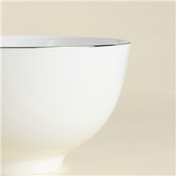 Салатники SL Home «Каскарон», 1.4 л, d=18 см, набор 2 шт., костяной фарфор, белые