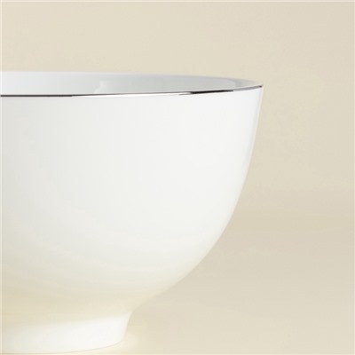 Салатники SL Home «Каскарон», 1.4 л, d=18 см, набор 2 шт., костяной фарфор, белые