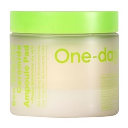 One-day's You Тонер-пэды с церамидами / Help Me Eco-Intense Ceramide Ampoule Pad, 90 пэдов 21165