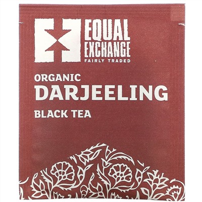 Equal Exchange, Organic Darjeeling, Black Tea, 20 Tea Bags, 1.41 oz (40 g)