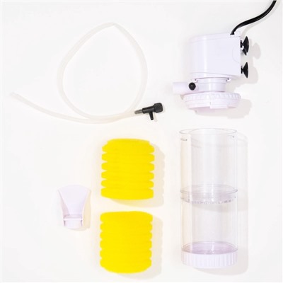 Фильтр внутренний JINGYE JY-8300F, двухсекционный, 800 л/ч, 20 Вт