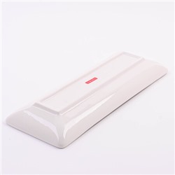 60223 Блюдо сервировочное прямоугольное Букет фантазий доломит LR (х24)