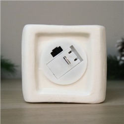 Фигурка Домик с подсветкой 15 см новогодний / YZ5549 /уп 48/LED