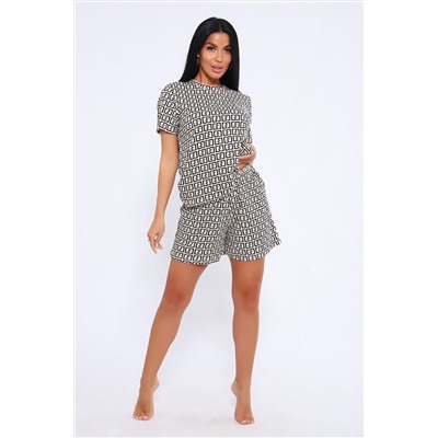 Пижама с шортами ПЖ-004 НАТАЛИ, 1230637