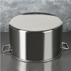 УЦЕНКА Котел 40 л d=45 см h=28 см «Общепит» Сварной. Клепанные ручки