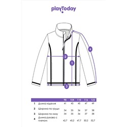 Толстовка PLAYTODAY, 1046479