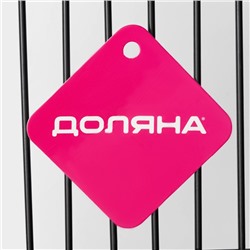 Полка универсальная Доляна, 24×14,3×14 см, чёрная