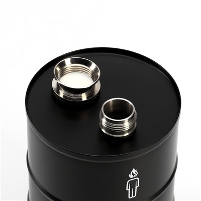 Фляжка «Запас нефти», нержавеющая сталь, 700 мл, 25 oz