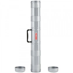 Тубус (футляр для чертежей) диаметр-9см, длина- 70 см, ПТ22 серый Стамм