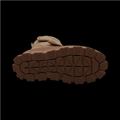 Дутики Q853-3 коричневые