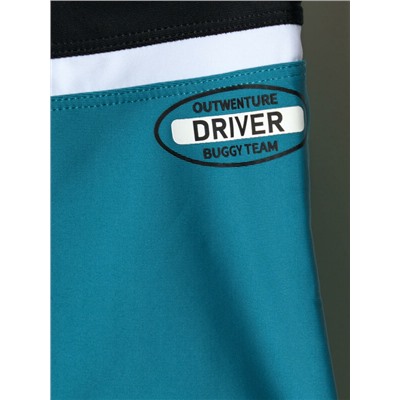 Плавки-шорты трикотажные для мальчиков, средней длины