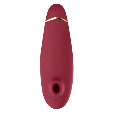 Бордовый клиторальный стимулятор Womanizer Premium 2