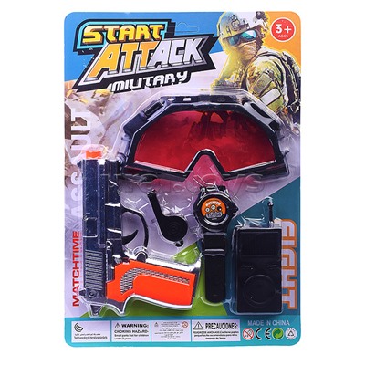 Набор военного "Atart attack" на листе