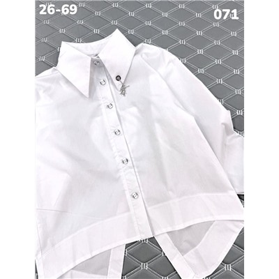 Блузка 071 белый