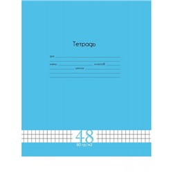 Тетрадь  48л клетка Fresh Line "ГОЛУБИКА" Т48-6025 Проф-Пресс