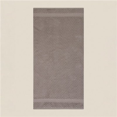 Полотенце махровое SL HOME: Geometry «Саббиа», 67×140 см, коричневое