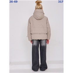 Куртка 317 т.бежевый