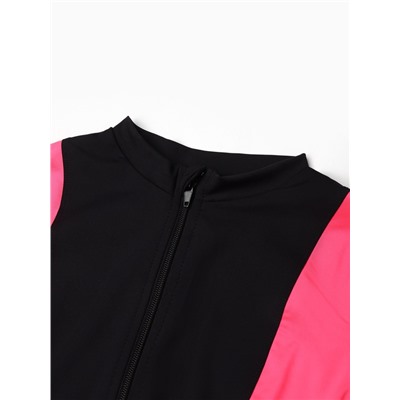 Комбинезон на молнии женский MINAKU, чёрный, размер 42