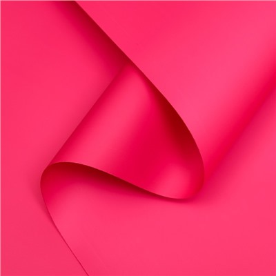 Пленка матовая для цветов и букетов, базовые цвета, рубиновая, 57 см×10 м (+ -) 1 см