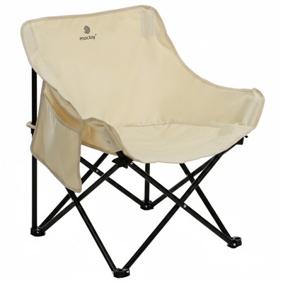 Кресло складное maclay, 65×58×66 см, до 120 кг, цвет бежевый