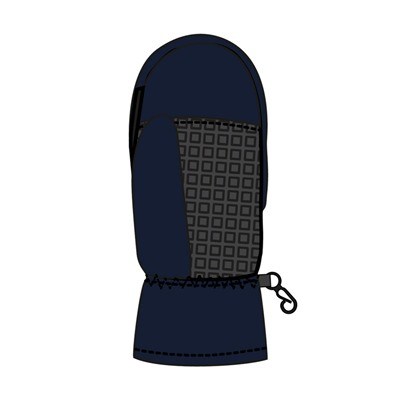 Варежки текстильные для мальчиков