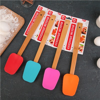 Лопатка Доляна «Домашний помощник», 30.5 см, цвет МИКС