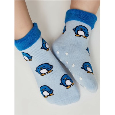 Теплые CONTE-KIDS SOF-TIKI Махровые носки с отворотом и антискользящей стопой