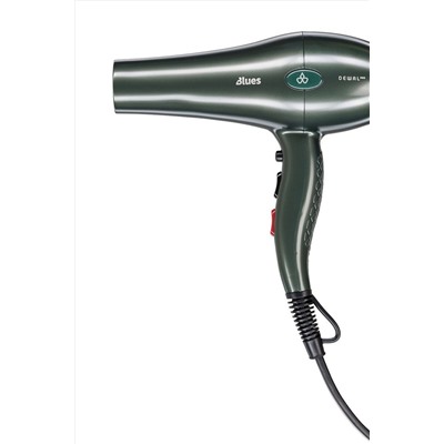 Dewal Профессиональный фен для волос / Blues Emerald 03-8088, ионизация, зеленый, 2600 Вт KRISTALLER, 1127114