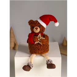 Фигурка «Медвежонок с имбирным пряником, в колпаке», 6.5×5×16.5 см